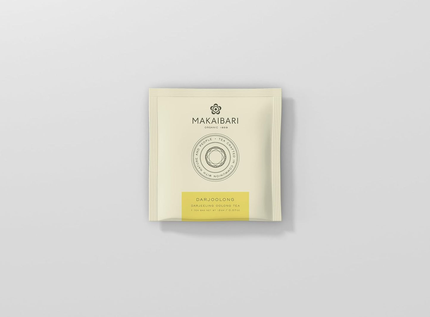 Makaibari Tea Treasures Darjoolong Oolong Tea 25 Tea Bags (50g) Pack