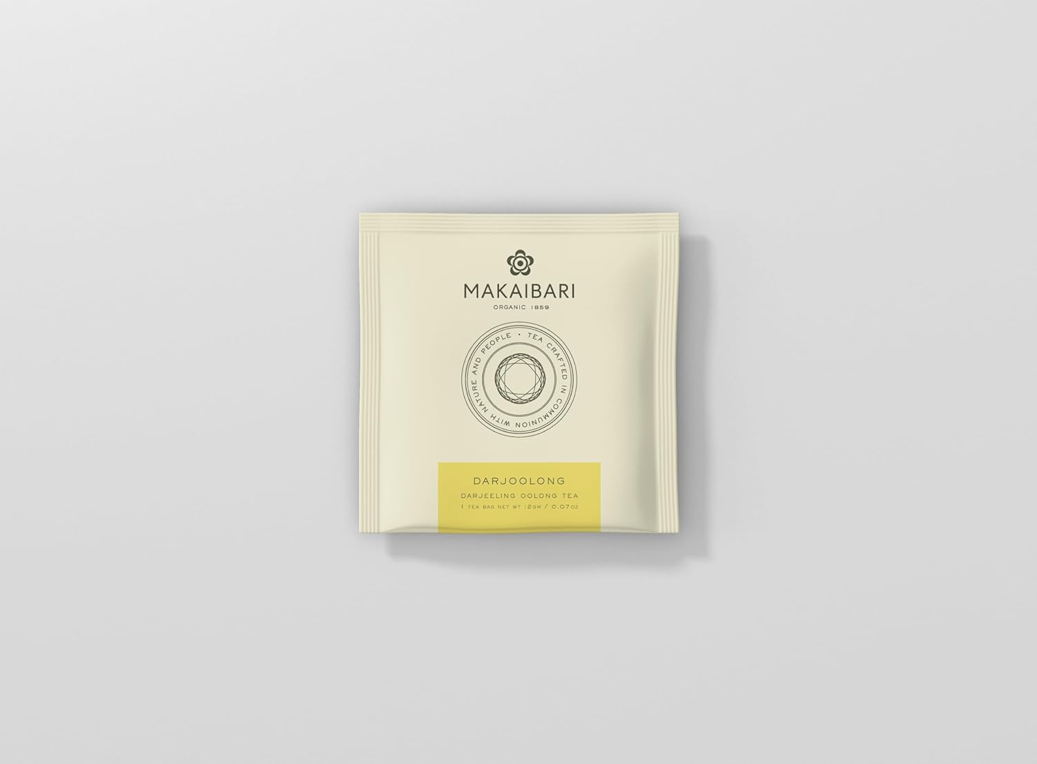 Makaibari Tea Treasures Darjoolong Oolong Tea 25 Tea Bags (50g) Pack