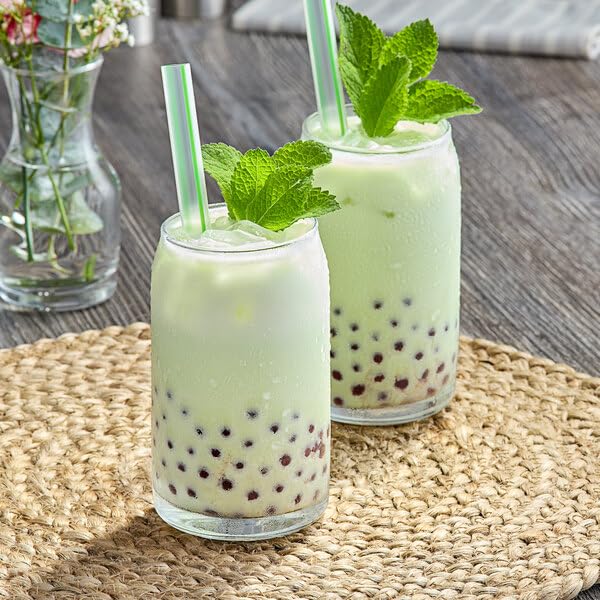 Fanale Avocado Milk Tea Powder, Instant Flavoring Powder, 2.2lbs Pack of 20 | Instant Flavoring Mix Perfect for Boba Milk Tea, Smoothies, Baking &amp; Desserts. Rich &amp; Creamy Beverage Powder, Easy to Prep