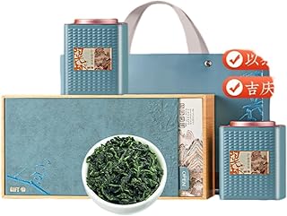 铁观音 Chinese Tieguanyin Oolong Tea 2025新茶 高端乌龙茶茗茶散 Natural Loose Leaf Tea,Chinese Tea, Sulfur Free 【蓝色时光知味礼盒铁观音 Chinese Tieguanyin Oolong Tea 】1件300g Flower tea,dark tea,loose tea
