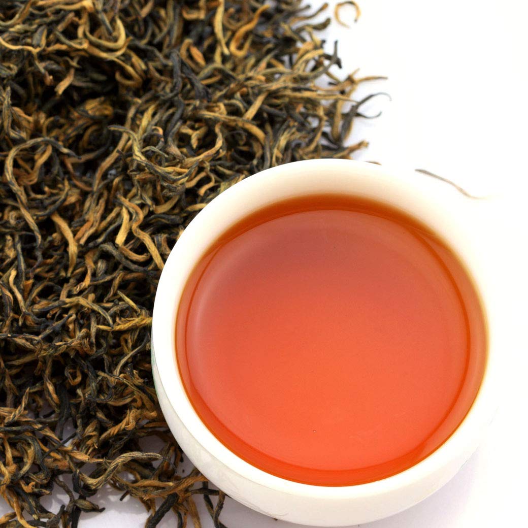 GOARTEA Lapsang Souchong Black Tea - No Smoky - 2Pcs 250g / Total 17.6oz Supreme Grade - Traditional Chinese Tea Loose Leaf - Golden Buds
