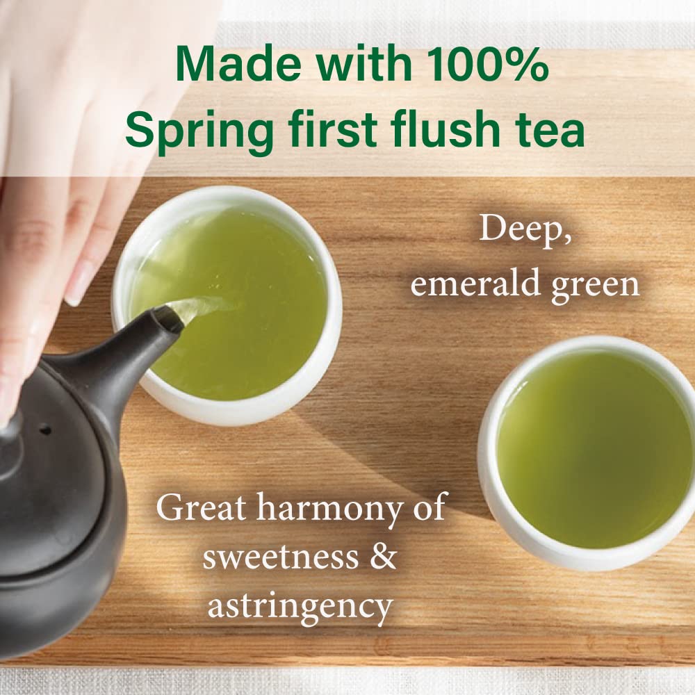 Premium Fukamushi Sencha Green Tea Loose Leaf from JAPAN | Japanese Tea KIMIKURA | IORI by KIMIKURA (100g/3.5oz)