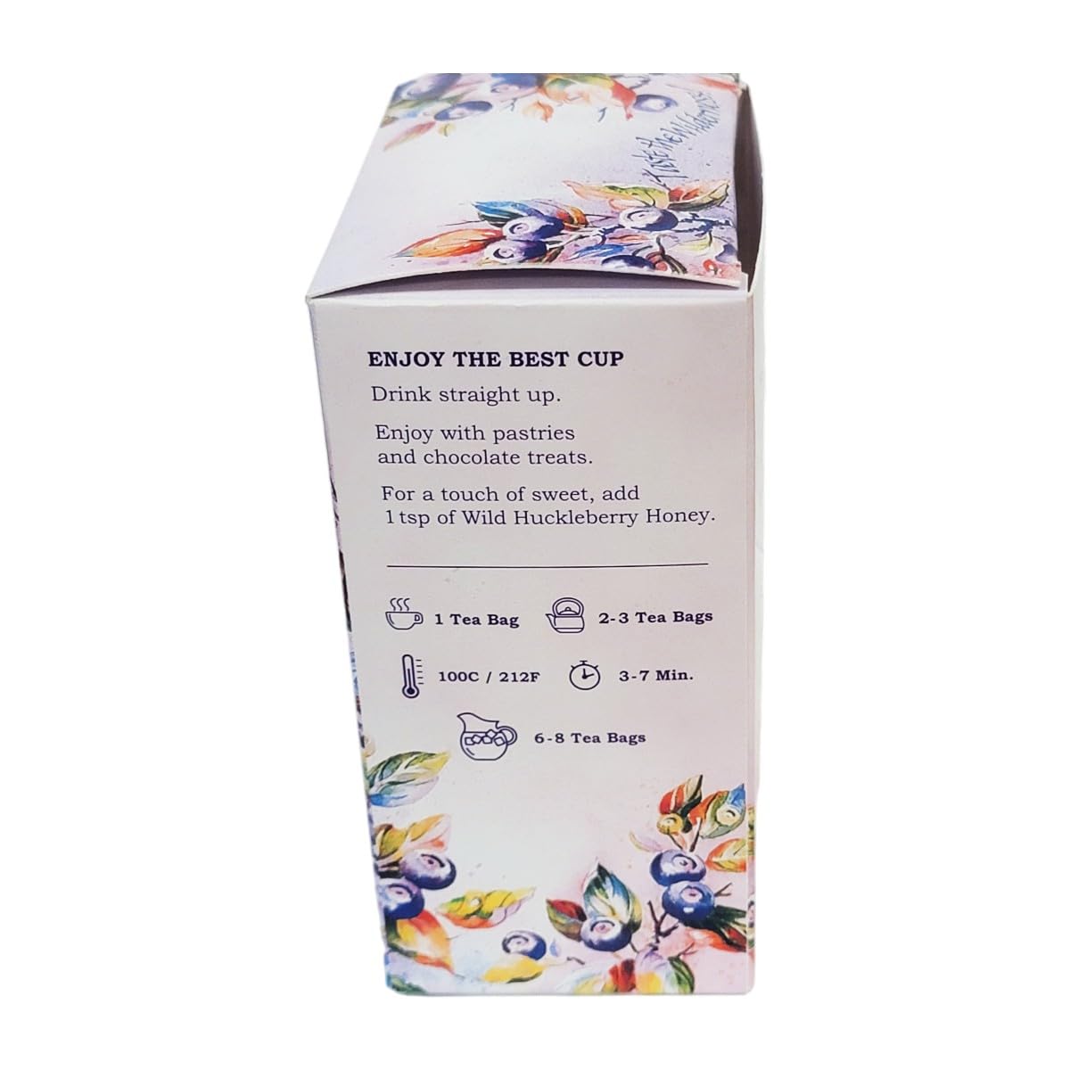 Huckleberry Haven Wild Huckleberry Tea Tin (20 Teabags)