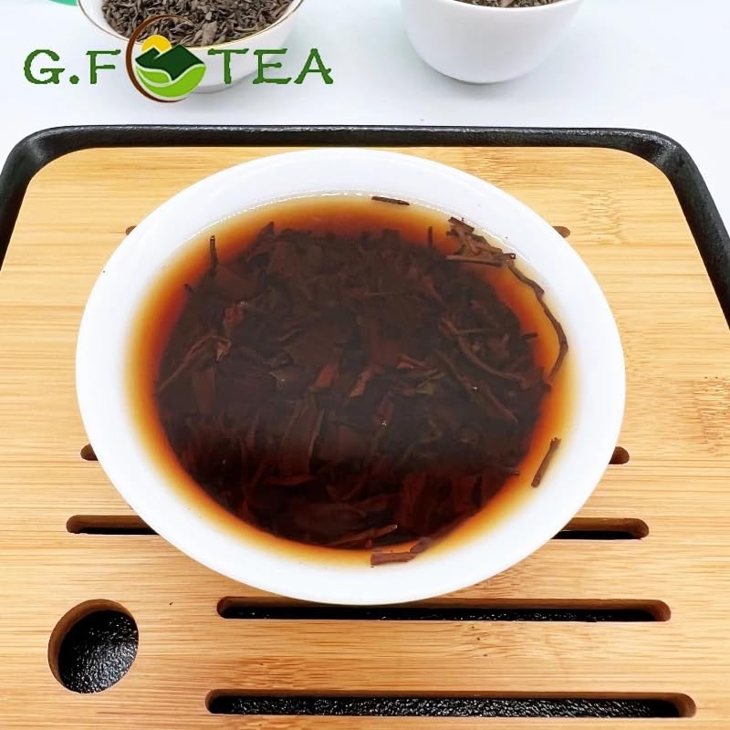 จีเอฟ Jianyang Style Old Roast Oolong Tea - Dark Oolong - Deep, Toasty, & Complex Flavor for Tea Connoisseurs 250g
