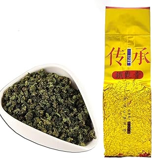FullChea - Tie Guan Yin Tea - Oolong Tea Loose Leaf - Anxi Tieguanyin Tea - Iron Goddess of Mercy with Floral Aroma - 250g / 8.8oz