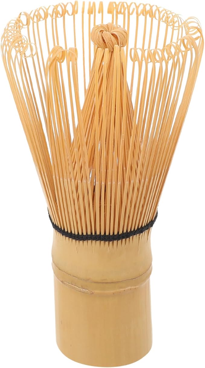 Doitool Matcha Whisk: 100-Prong Matcha Bamboo Whisk - Handcrafted Traditional Japanese Chasen - Stirrer Wisk Mixer Brush For Tea Preparation