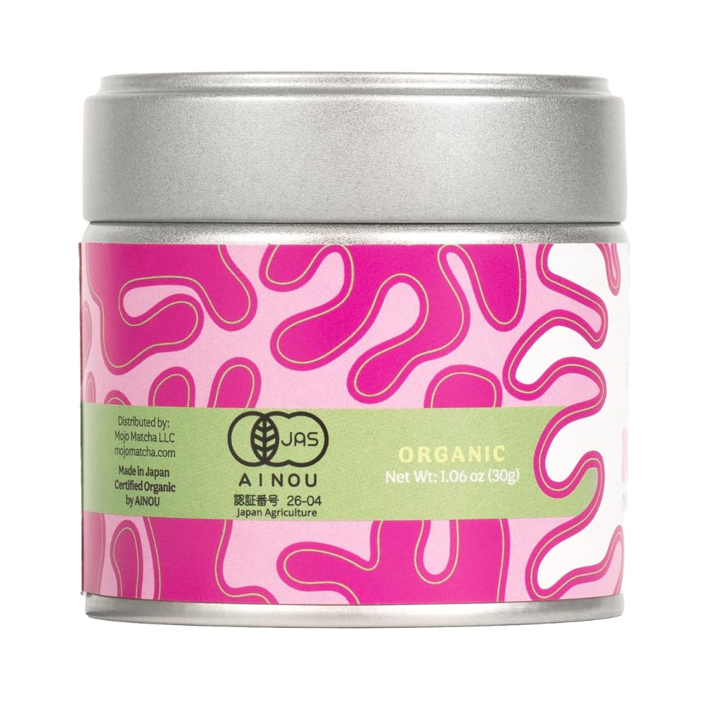 Mojo Matcha Ceremonial Grade Matcha Powder Organic Matcha Ceremonial Grade Japanese Matcha Tea Powder Organic - 1.06 oz (Okumidori)