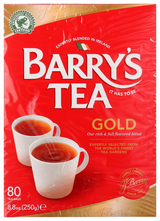 Barry's Tea Bags, Gold Blend, 80 Count (COMINHKG041738)