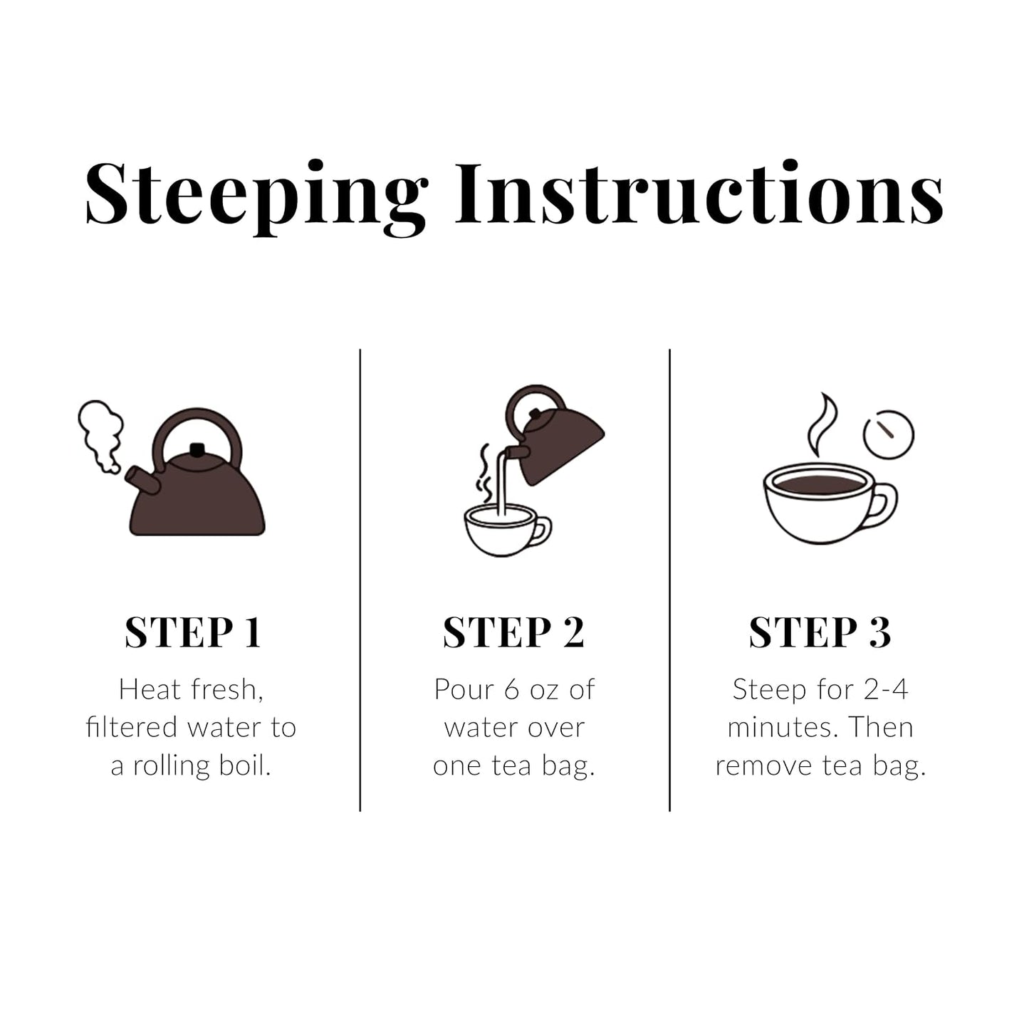 The Republic of Tea HiCAF Breakfast Black Tea, High Caffeine, 50 Count | A bold cup for morning or afternoon. Brisk and full-bodied with notes of roasted root. Gluten Free and Carb Free.