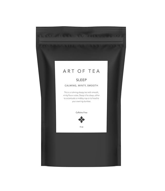 Art of Tea, Sleep Herbal Tisane Tea, 4oz Refill Bag
