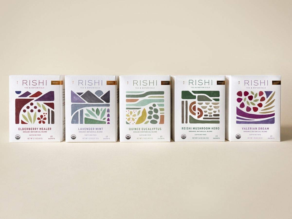 Rishi Matcha Super Green Tea, Organic Green Tea Sachet Bags, 15 Count (Pack of 2)