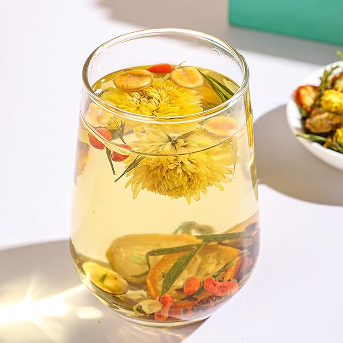 Dandelion Wolfberry Tea - Kidneys & Liver Health Tea, Seven Herbal Ingredients Natural Blend