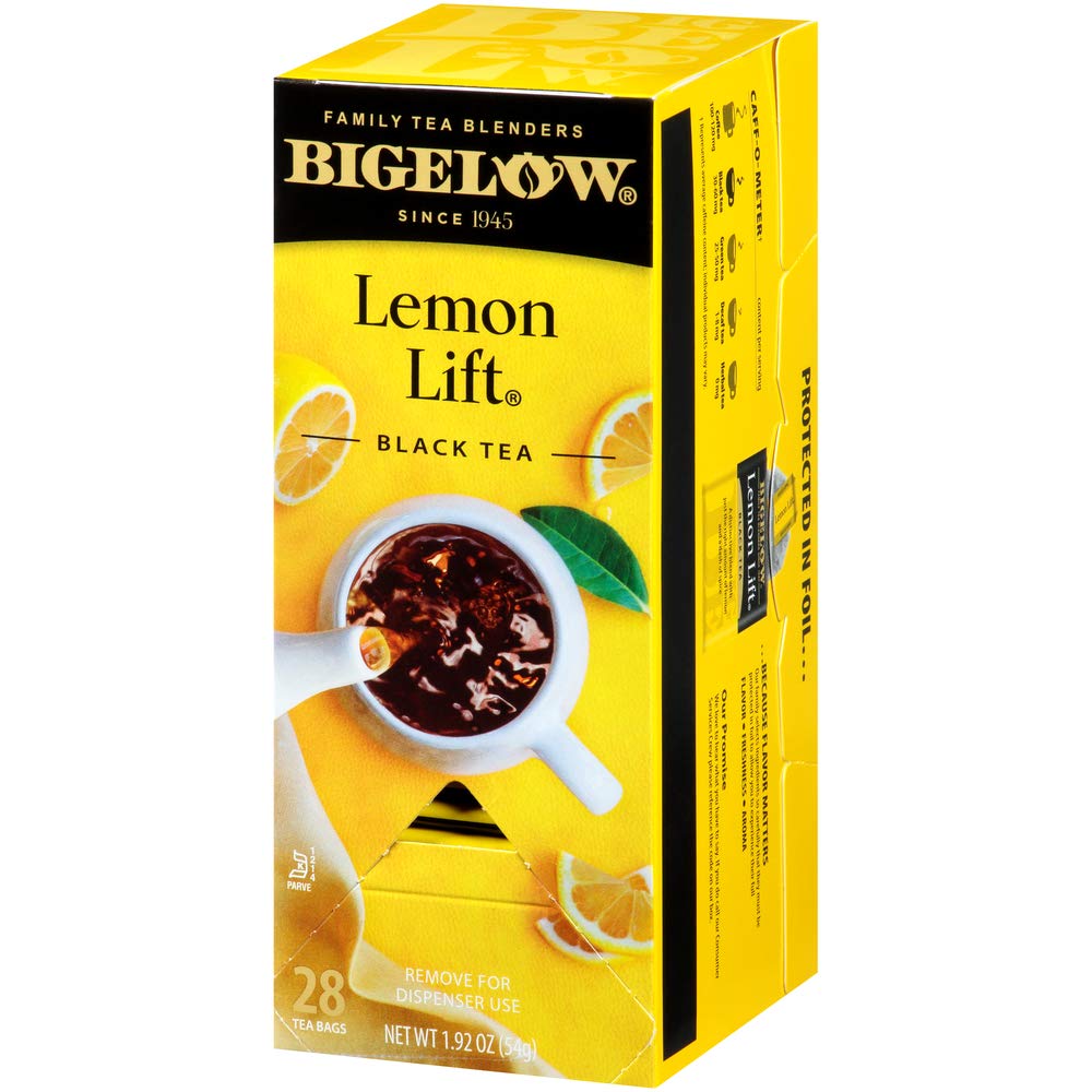 Bigelow Tea Bigelow Lemon Lift Black Tea Bags 28 Count (Pack of 1) Lemon Flavored Black Tea Naturally & Artificially Flavored