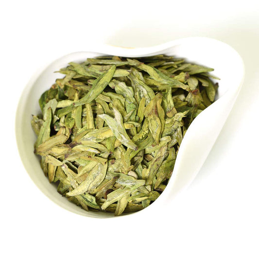GOARTEA - Dragon Well Longjing Green Tea - 100g / 3.5oz Nonpareil Supreme Grade - West Lake Long Jing Green Tea - Loose Leaf Chinese Spring Xihu Dragonwell