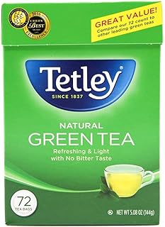Tetley Green Tea, 72 Tea Bags