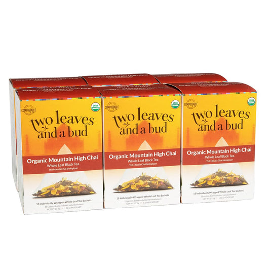 Two Leaves and a Bud Organic Mountain High Chai Tea Bags