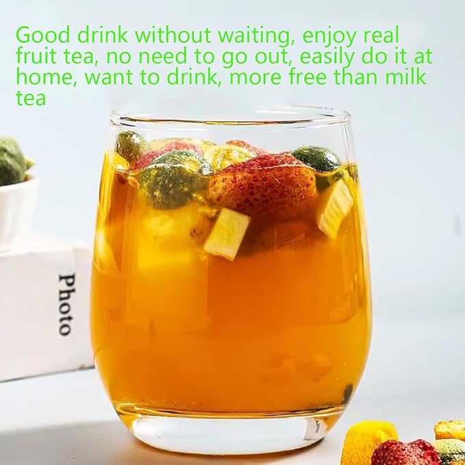 Fruit tea A variety of freeze-dried fruit mixed tea, fruit tea 3.52oz.