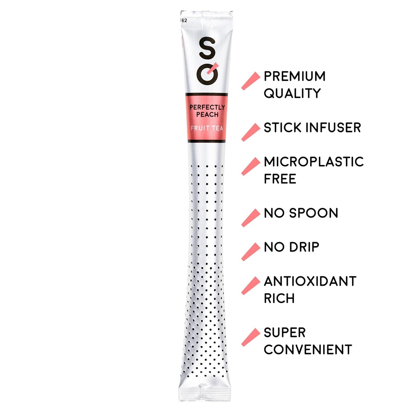 Sticksology Perfectly Peach Tea Sticks - Fruit Tea