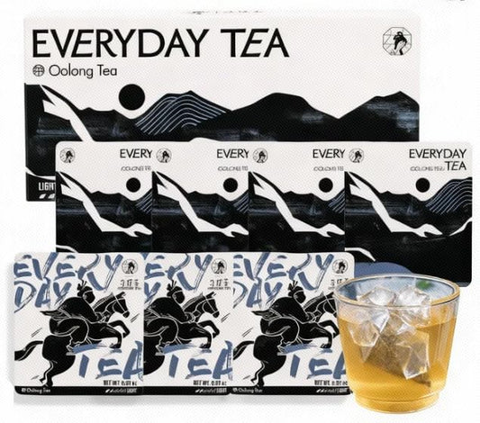 Chayan Oolong Tea Bags Pyramid Tea Bags,Authentic Roasted Chinese Oolong, Fast Hot Brew or 8-Min Cold Brew, Individually Wrapped Everyday Tea Oolong Tea Bags, 7 Count