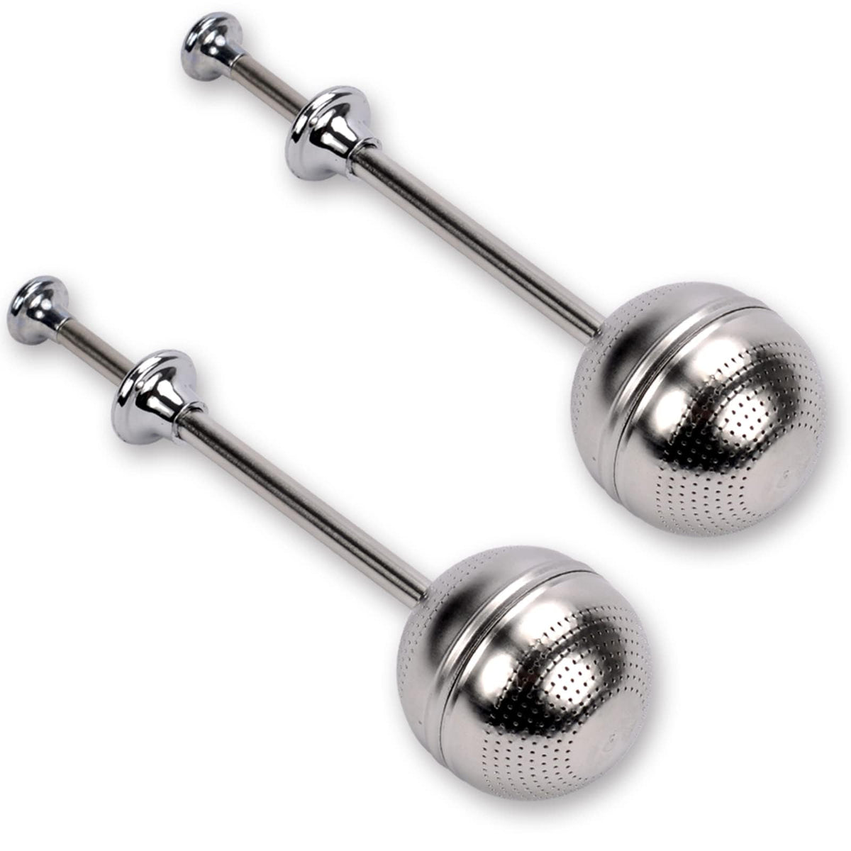 Numola Long Handle Tea Ball, Tea Infuser for Loose Leaf Tea, 2Pcs