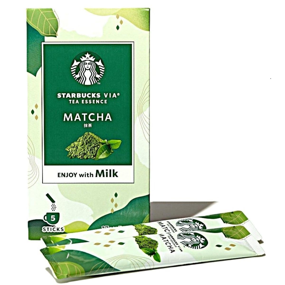 Starbucks VIA Matcha Green TEA (17g:5Sticks)