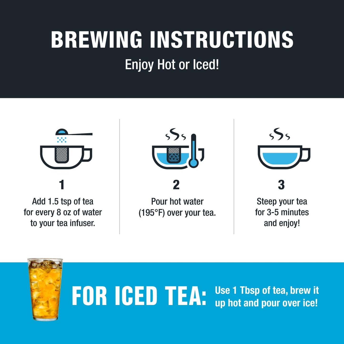 Tiesta Tea - Earl Grey de la Crème, Loose Leaf, Creamy Earl Grey Black Tea | Premium Blend, Caffeinated Black, Make Hot or Iced Brews Up to 200 Cups, 16 Ounce Resealable Bulk Pouch