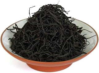GOARTEA 250g / 8.8oz Supreme Black Tea Bags Lapsang Souchong Tea Loose Leaf Chinese Black Tea- Black Buds/No Smoky Taste