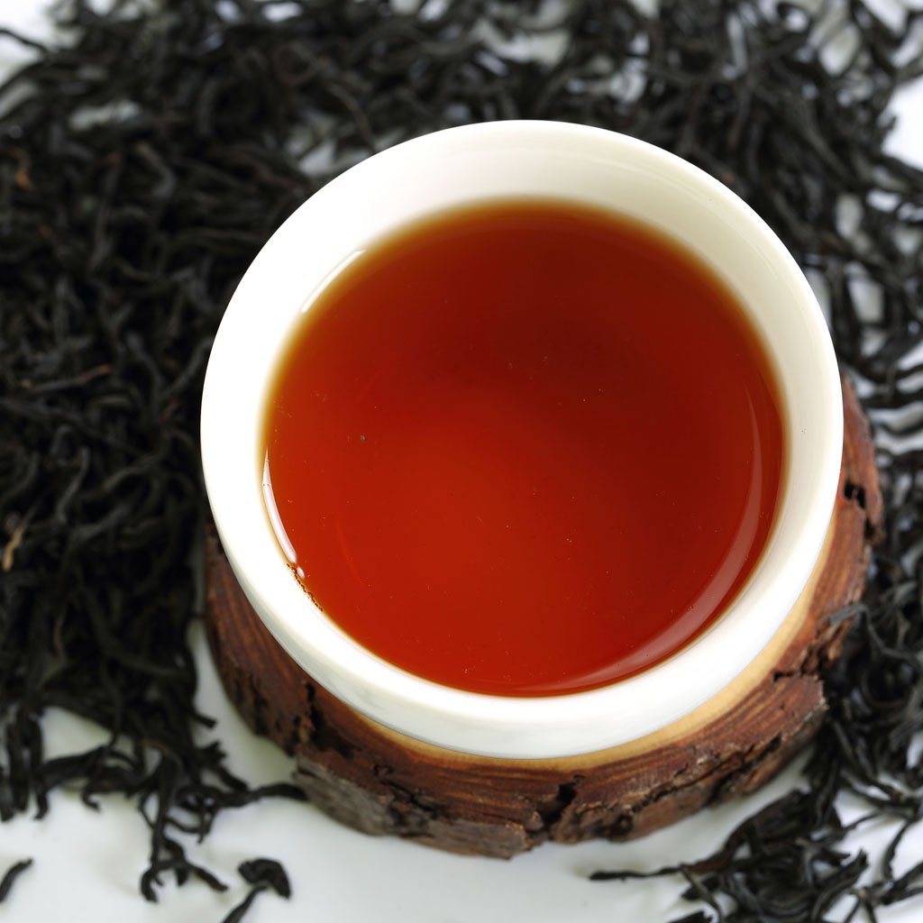 GOARTEA Lapsang Souchong Black Tea - No Smoky - 2Pcs 250g / Total 17.6oz Premium Grade - Traditional Chinese Tea Loose Leaf - Black Buds