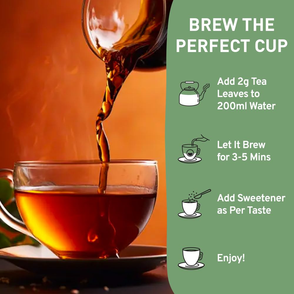 HANDPICK, English Breakfast Tea Loose Leaf (12oz|150+ Cups) Loose Black Tea