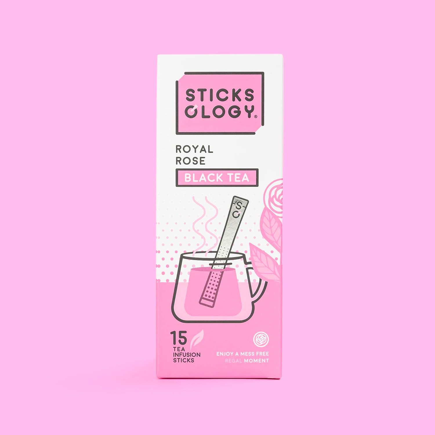 Sticksology Royal Rose Tea Sticks - Black Tea