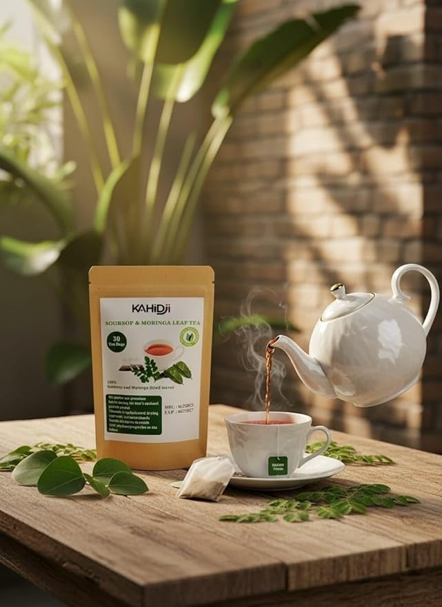 SOURSOP & MORINGA LEAF TEA - 30 teabags