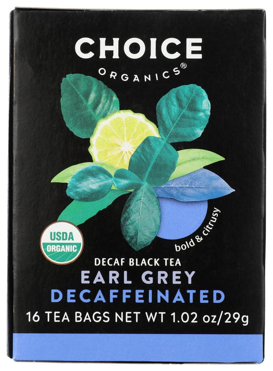 Choice Tea Tea Dcf Earl Grey Org