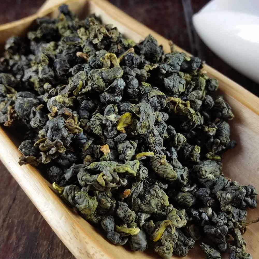 FullChea - Natural Alishan Oolong Tea Loose Leaf, 8.8oz / 250g | Formosa oolong tea, Taiwan Alishan high mountain oolong tea with fresh, floral aroma and smooth taste. Non-GMO