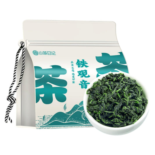 桂花乌龙茶叶丹桂香安溪铁观音 Chinese Tieguanyin Oolong Tea 茶叶 Natural Loose Leaf Tea,Chinese Tea, Sulfur Free 铁观音 Chinese Tieguanyin Oolong Tea -250g*1 Flower tea,dark tea,loose tea