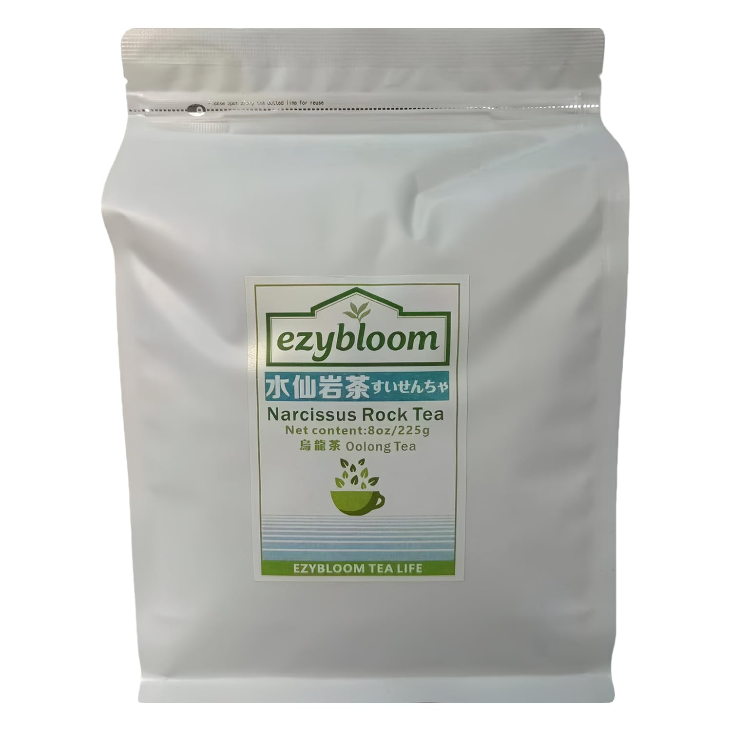 Ezybloom Narcissus Rock Tea, Oolong Tea, Wuyi Rock Tea Leaves, Chinese Qingcha, 8oz/225g