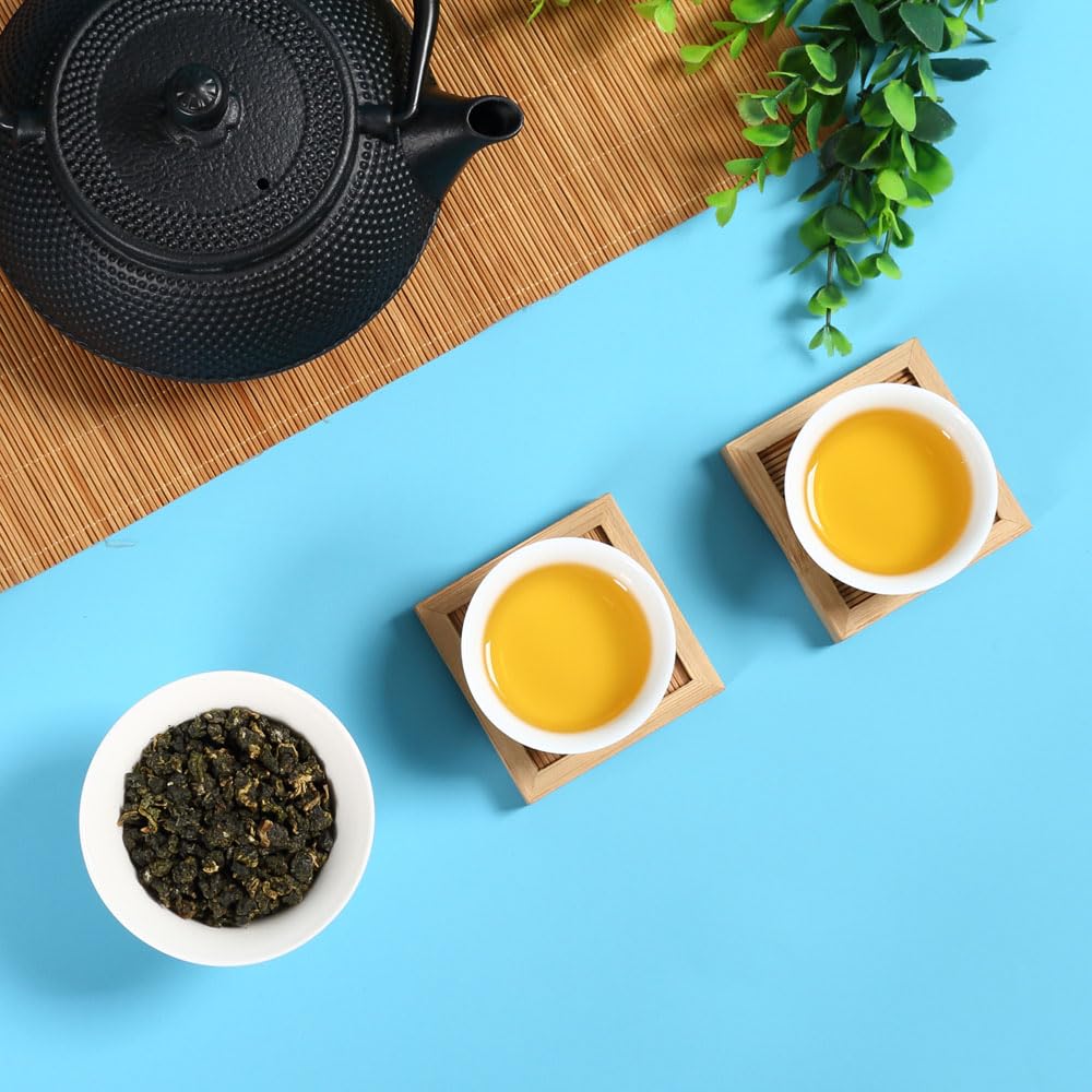 GOARTEA Taiwan Milk Oolong Tea - 250g / 8.8oz Premium Grade - High Mountain Milky Jin Xuan Oolong Loose Leaf