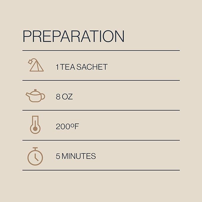 Rishi Tea Lavender Mint Herbal Tea - Organic, Caffeine Free Sachet Tea Bags, Calming Lavender with Peppermint & Sage - 50 Count