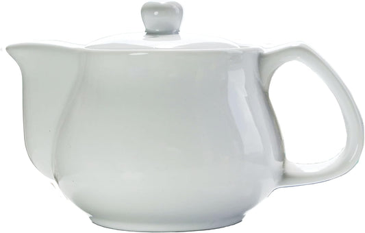 Porcelain Teapot ，9oz Small Ceramic Tea Pot with Infuser White Kettle | 270ml Individual Chinese Tea Pots Removable Stainless Steel Filter Little Teapots