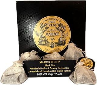 Mariage Freres - MARCO POLO (TB918) - 30 Muslin Tea Sachet / bags