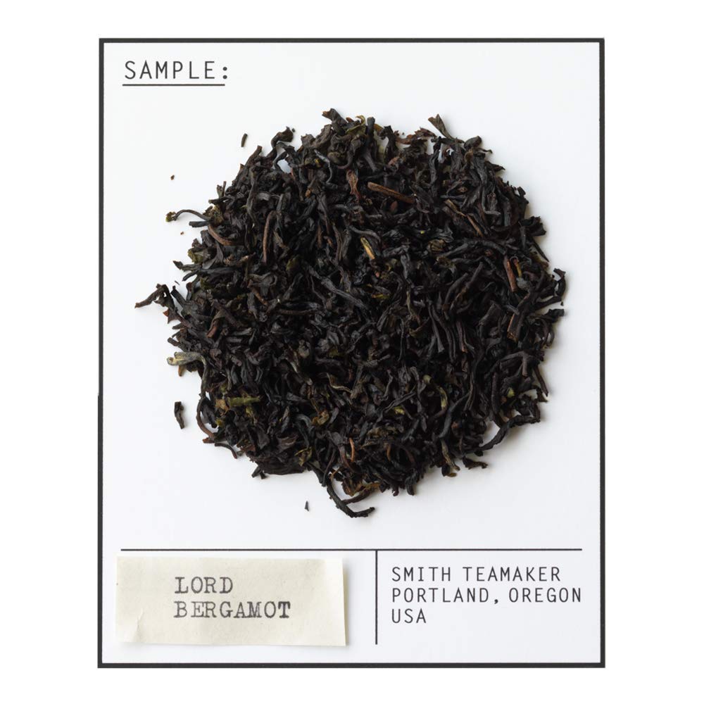 Smith Teamaker | Lord Bergamot No. 55 | Caffeinated Full Leaf Earl Grey Black Tea with Italian Bergamot Oil; 6 Pack (90 Sachets, 1.2oz each)