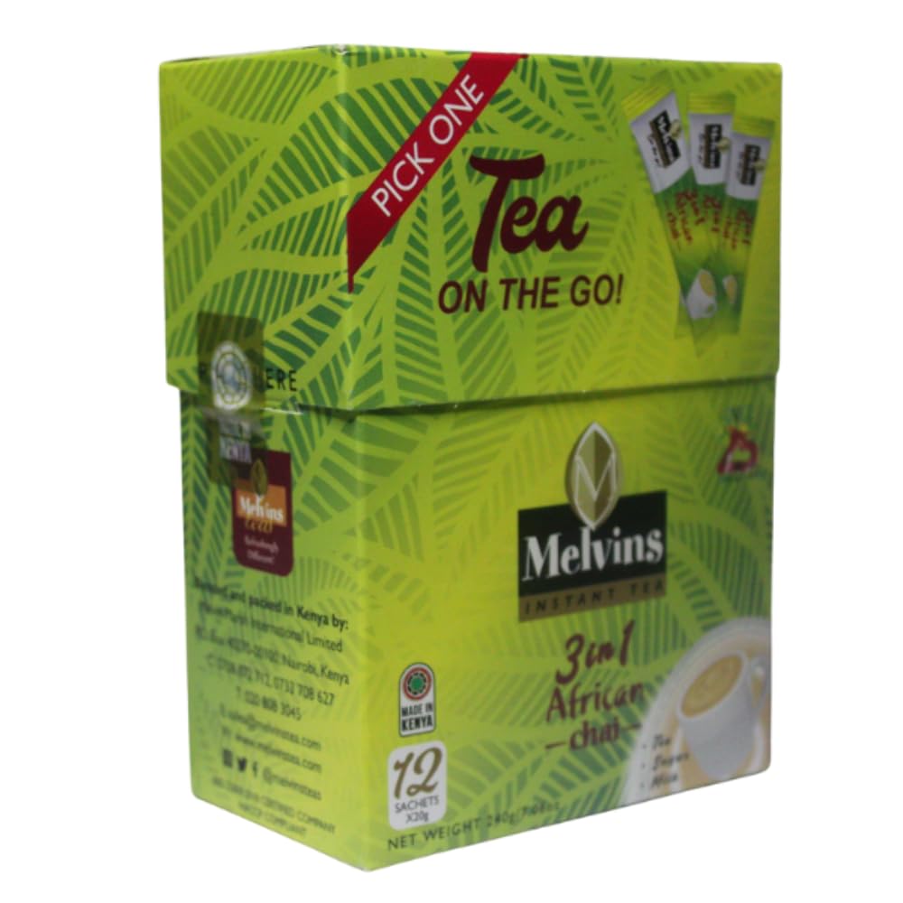Melvins African TEA IN Packets 3 IN 1