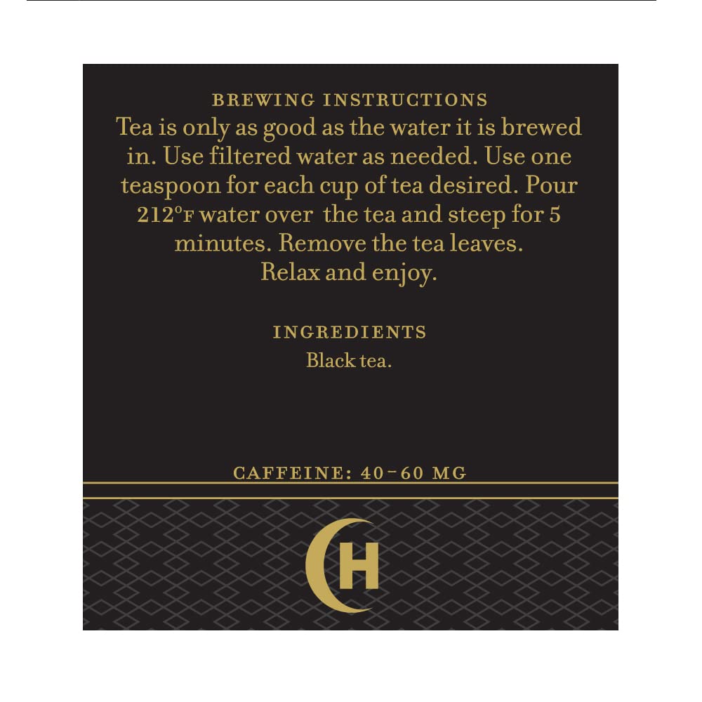 Harney and Sons Irish Breakfast Tea | 4oz Tin 100% Assam Black Tea Loose Leaf, Bold Breakfast Tea