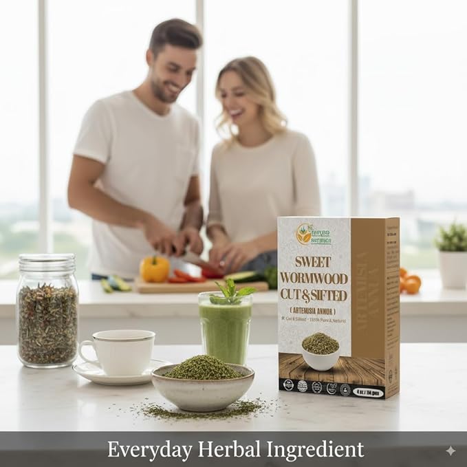 Herbs Botanica Sweet Wormwood Herb Tea Loose Leaf Artemisia Annua/Qinghao Sweet Annie Wormwood Loose Leaves Herbs Non GMO Dried 100% Guaranteed