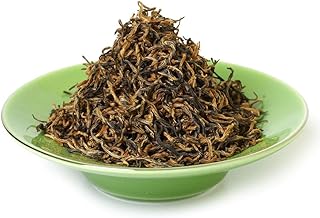 GOARTEA Lapsang Souchong Black Tea - No Smoky - 250g / 8.8oz Supreme Grade - Traditional Chinese Tea Loose Leaf - Golden Buds