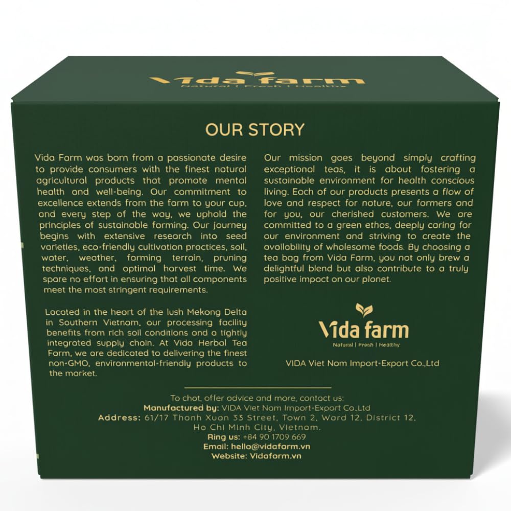 VIDA FARM 125 Lemon Balm Tea Bags