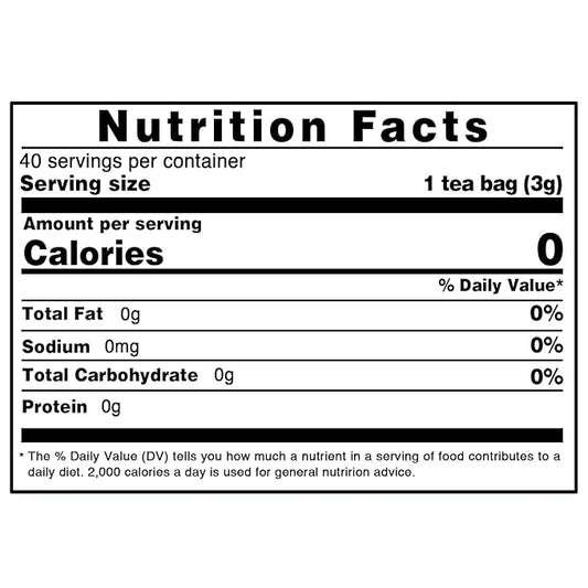 TEARELAE - Chicory Root Tea, 40 Count - Premium Chicory Tea - Natural Coffee Alternative - Caffeine-free - Non-GMO - Support Liver Health & Digestive