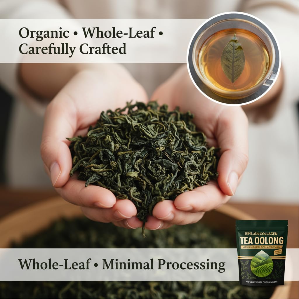 Pipiloong Oolong Tea – Premium Organic Yunnan Mountain Whole-Leaf Oolong | High-Altitude Grown Loose Leaf Tea | Smooth, Aromatic (1)