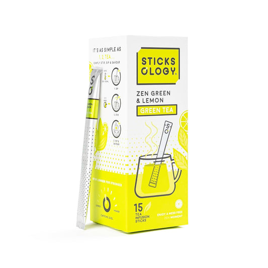 Sticksology Zen Green & Lemon Tea Sticks - Green Tea