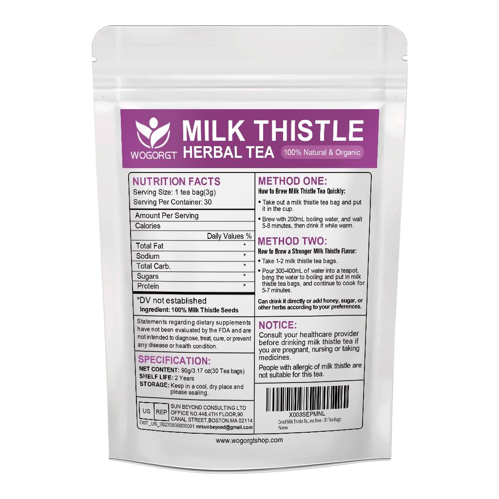 WOGORGT - Milk Thistle Tea for &