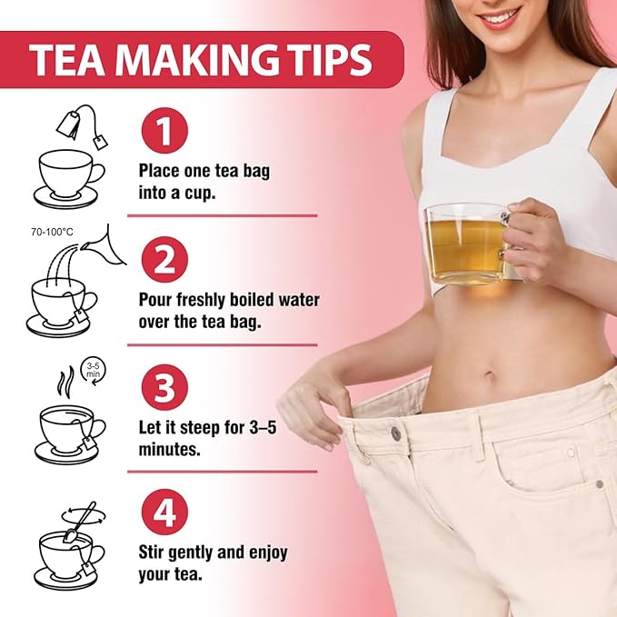 Herboganic Detox Herbal Tea - Wide Variety of Flavors and Benefits, Natural Ingredients, Digestion Support, Immune Boost and More, 20 Tea Bags
